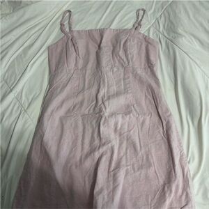 Elegant Pink Mini Dress